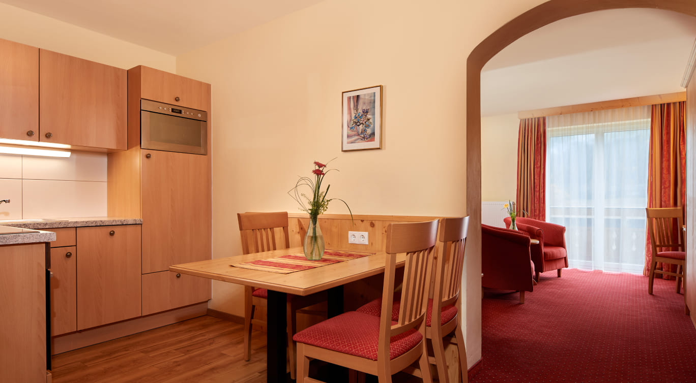 Ferienwohnung Kastner mit Küche und Schlafzimmer in Flachau