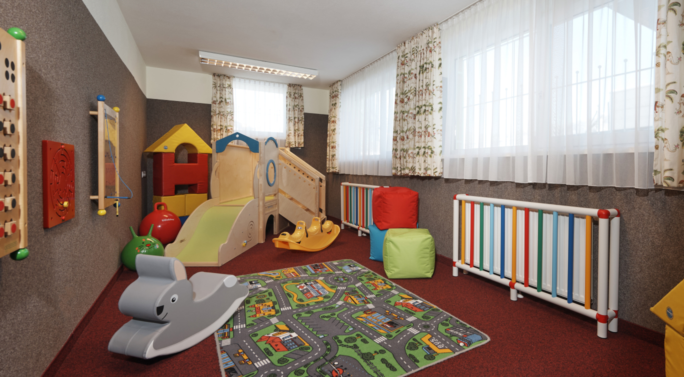 Kinderspielraum im Aparthotel Kristall in Flachau